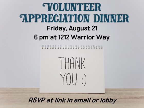 Volunteer Appreciation The Church Next Door Prescott